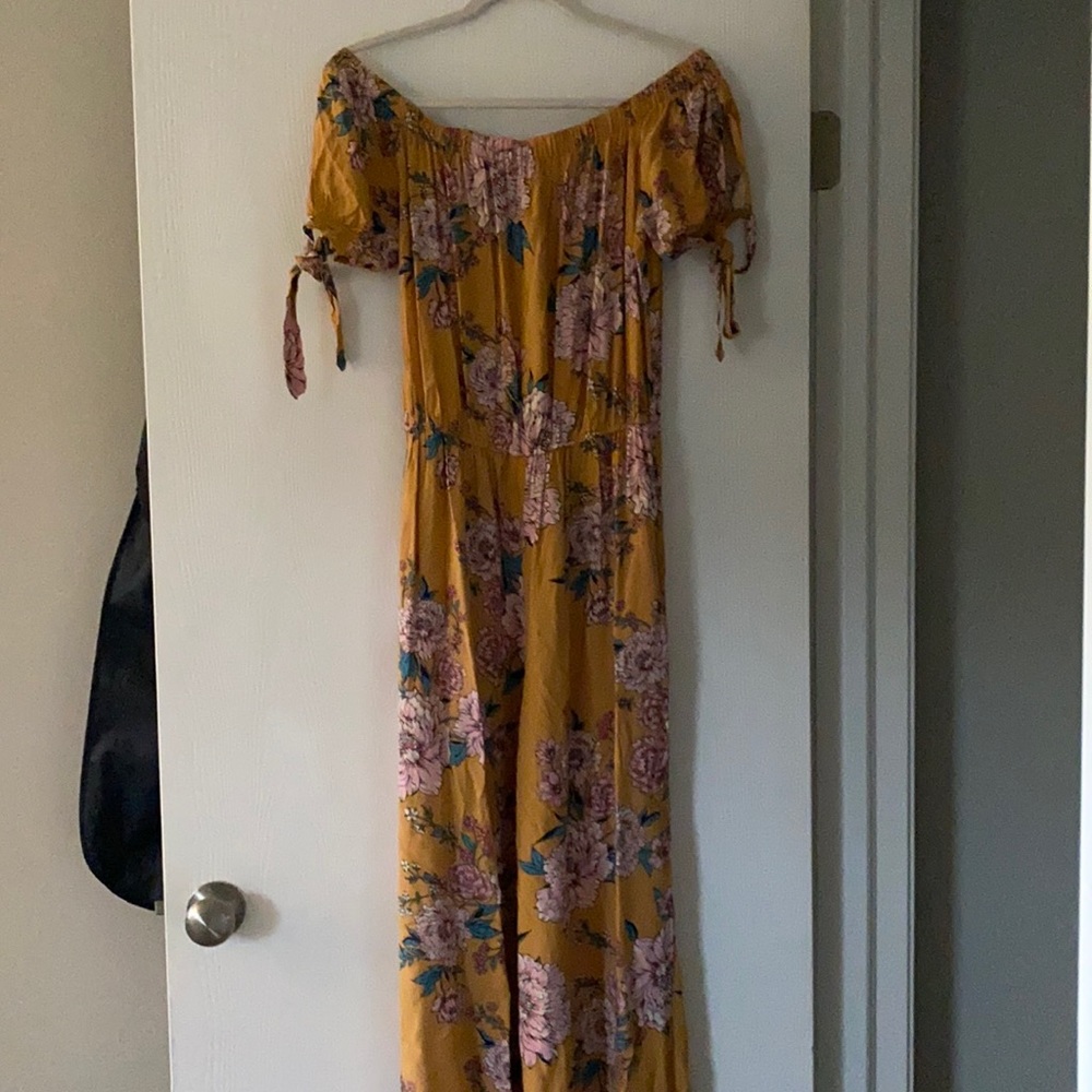 Off shoulder jumpsuit